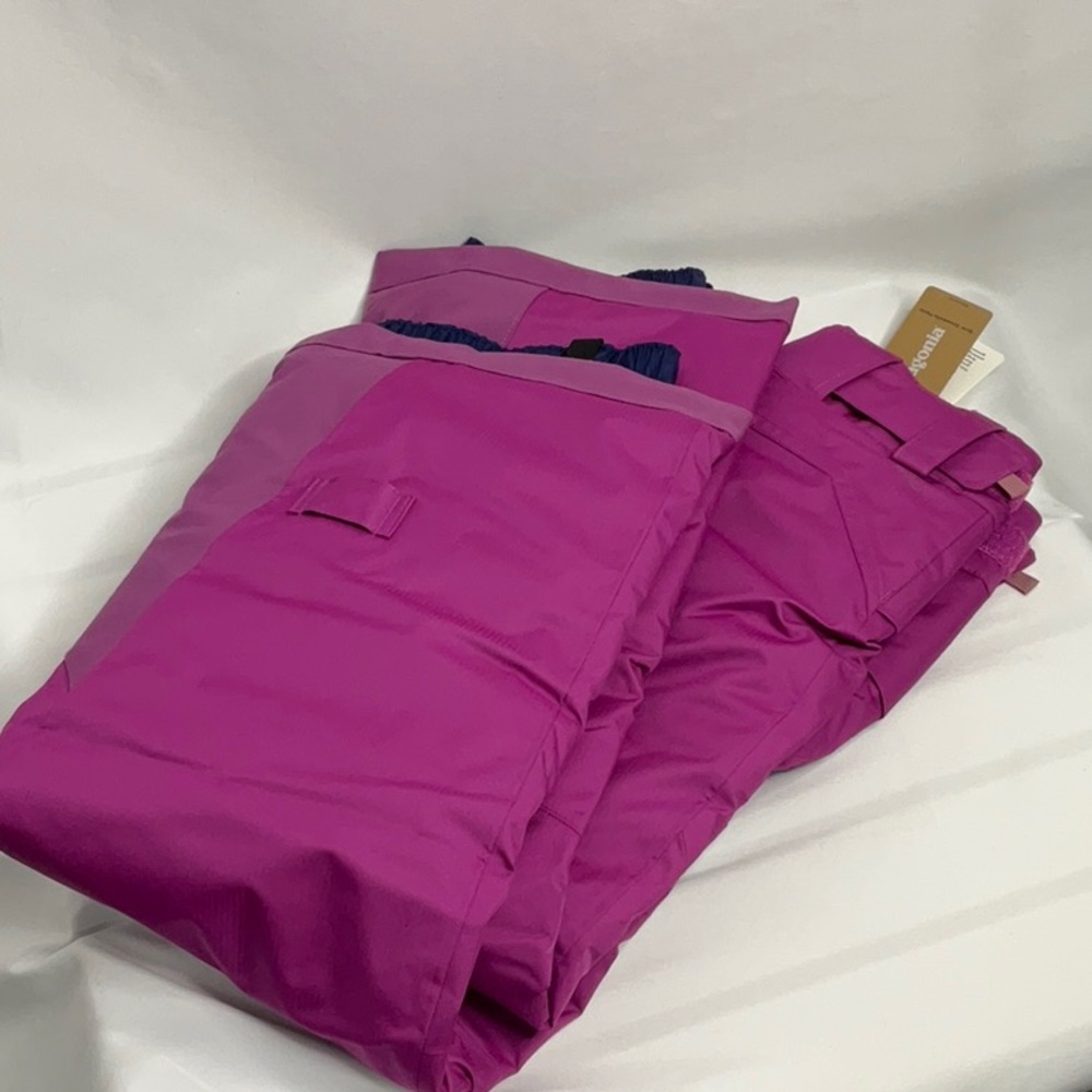 Patagonia Girls Snowbelle Pants Amaranth Pink NWT Size S (7-8) - Picture 11 of 14